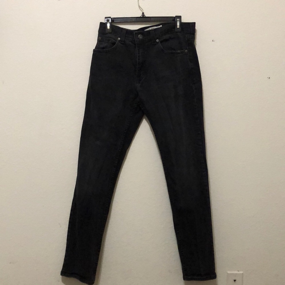 True Crafts- slim black distressed Men’s jeans 33X34 perfect condition